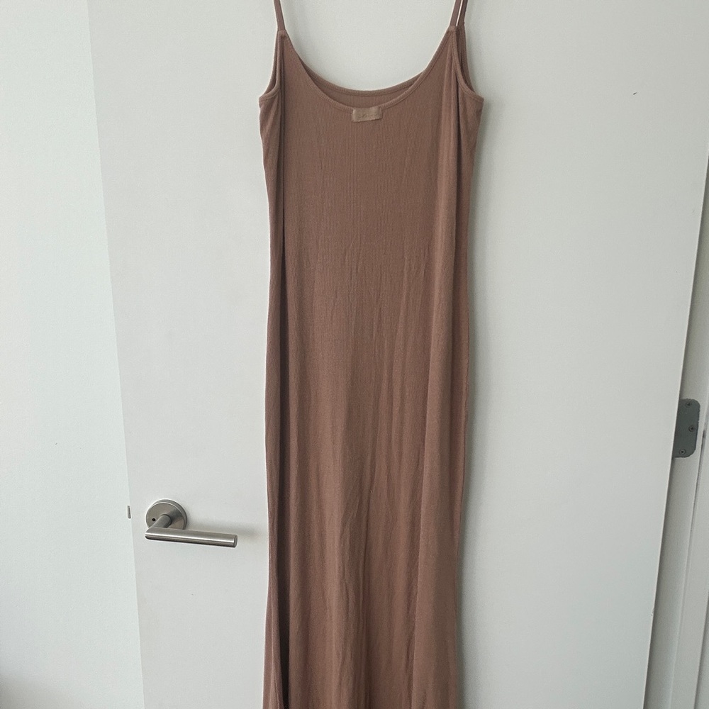 SKIMS Women's Soft Lounge Long Slip Dress - Picture 2 of 2
